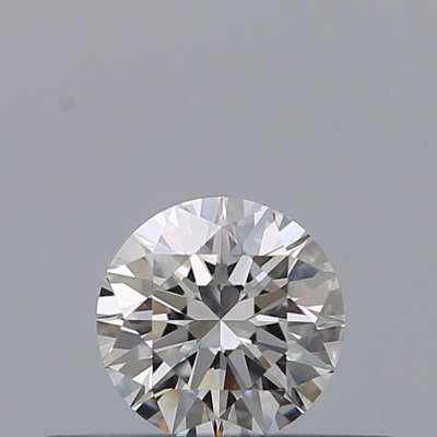 Certified Diamond GIA Carats 0.26 Color D Clarity VVS2  EX  EX  EX Fluorescence NON Brown No Green No Milky No EyeClean 100%