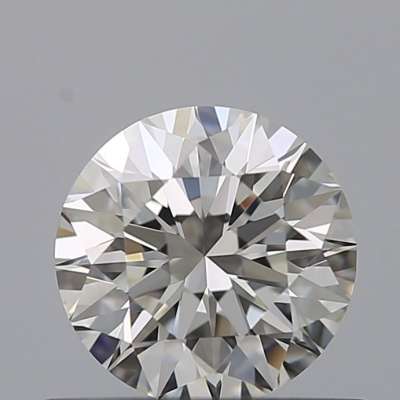 Certified Diamond IGI Carats 0.62 Color F Clarity VVS1  EX  EX  EX Fluorescence NON Brown No Milky No EyeClean 100%