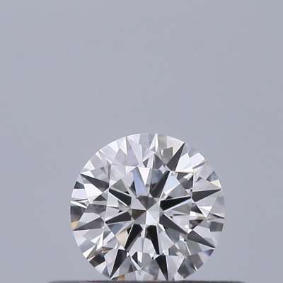 Certified Diamond GIA Carats 0.26 Color D Clarity VVS2  EX  EX  EX Fluorescence NON Brown No Green No Milky No EyeClean 100%