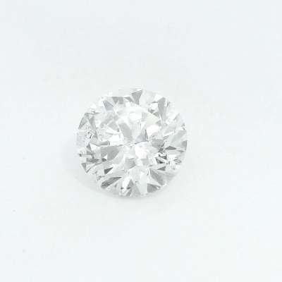 Certified Diamond IGI Carats 0.53 Color F Clarity SI2  VG  EX  VG Fluorescence FNT Brown No Green No Milky No EyeClean 100%