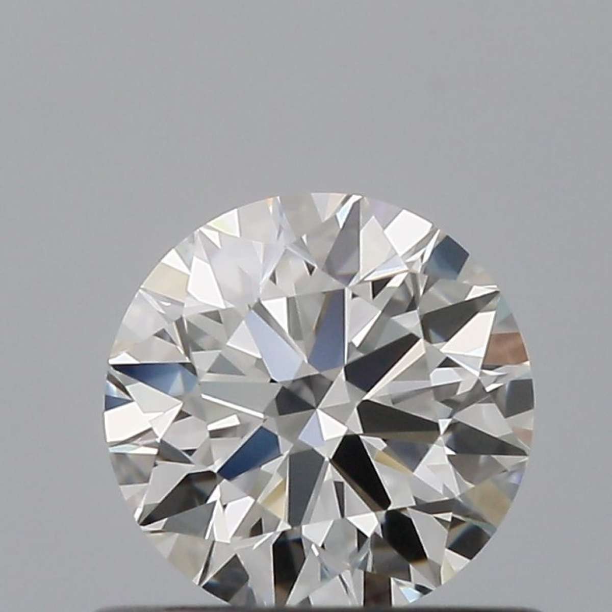 Certified Diamond GIA Carats 0.55 Color F Clarity VVS1  EX  EX  EX Fluorescence FNT Brown No Milky No EyeClean 100%