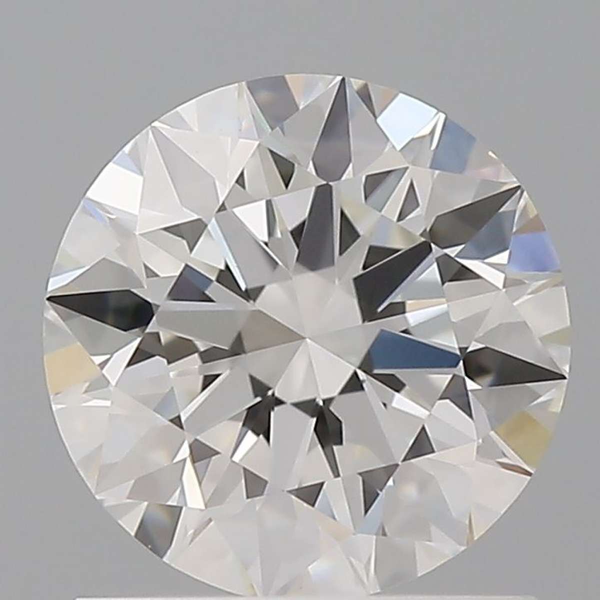 Certified Diamond GIA Carats 1.07 Color F Clarity VVS2  EX  EX  EX Fluorescence NON Brown No Green No Milky No EyeClean 100%