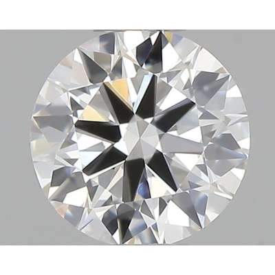 Certified Diamond IGI Carats 0.4 Color G Clarity VVS1  EX  EX  EX Fluorescence FNT Brown No Green No Milky No EyeClean 100%