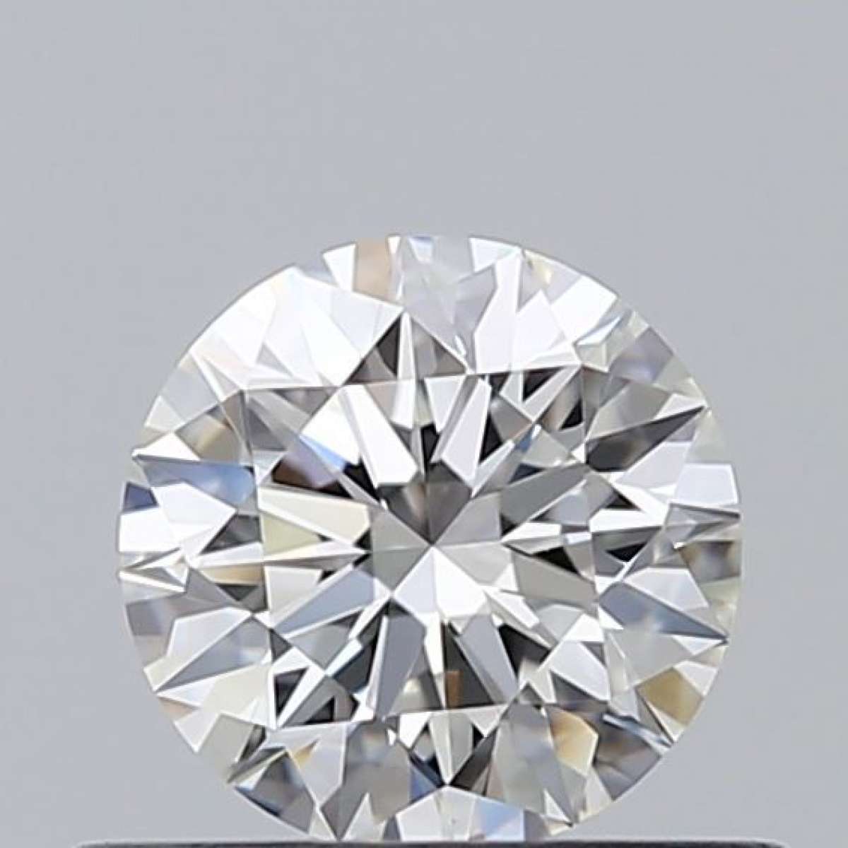 Certified Diamond GIA Carats 0.51 Color F Clarity VVS2  EX  EX  EX Fluorescence FNT Brown No Green No Milky No EyeClean 100%