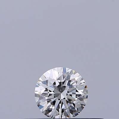 Certified Diamond GIA Carats 0.18 Color F Clarity VS1  EX  EX  EX Fluorescence FNT Brown No Milky No EyeClean 100%