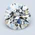 Certified Diamond GIA Carats 1.7 Color F Clarity VS2  EX  EX  EX Fluorescence NON Brown No Green No Milky No EyeClean 100%