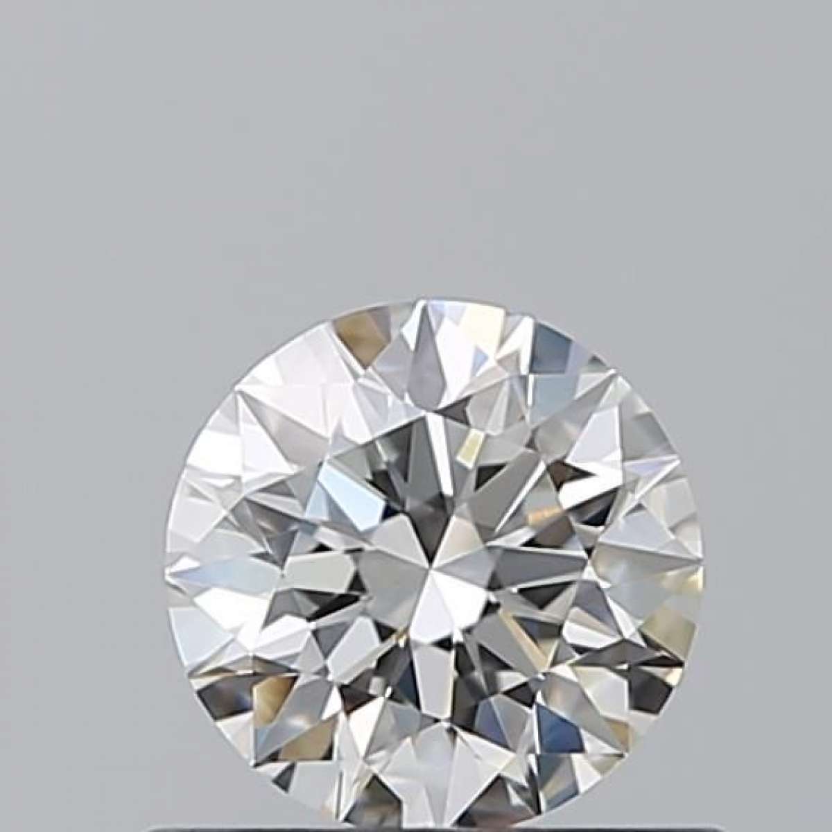 Certified Diamond GIA Carats 0.61 Color H Clarity VVS2  EX  EX  EX Fluorescence NON Brown No Milky No EyeClean 100%