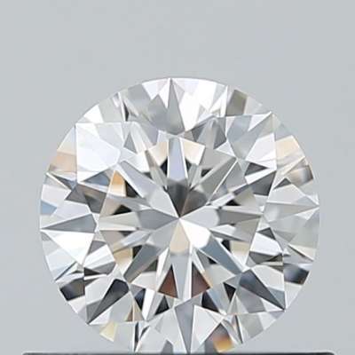 Certified Diamond GIA Carats 0.53 Color D Clarity FL  EX  EX  EX Fluorescence NON Brown No Green No Milky No EyeClean 100%