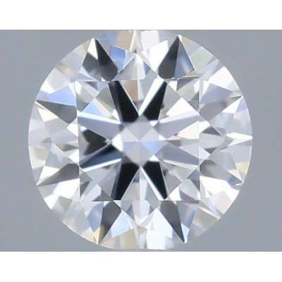 Certified Diamond GIA Carats 0.19 Color D Clarity VVS2  EX  EX  EX Fluorescence NON Brown No Green No Milky No EyeClean 100%