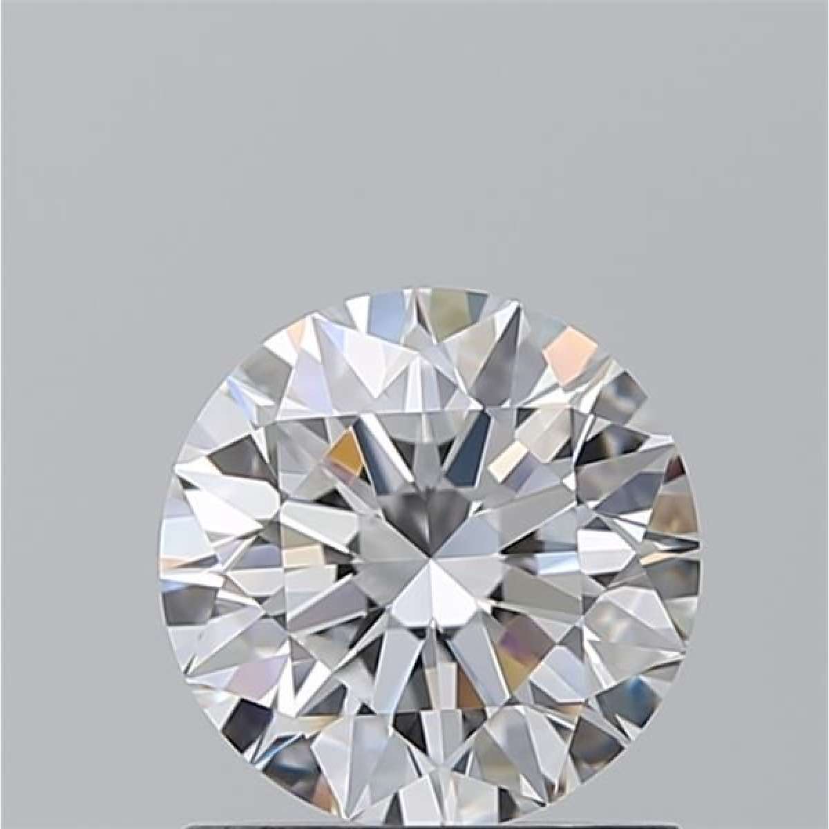Certified Diamond GIA Carats 1.07 Color D Clarity VVS2  EX  EX  EX Fluorescence NON Brown No Green No Milky No EyeClean 100%