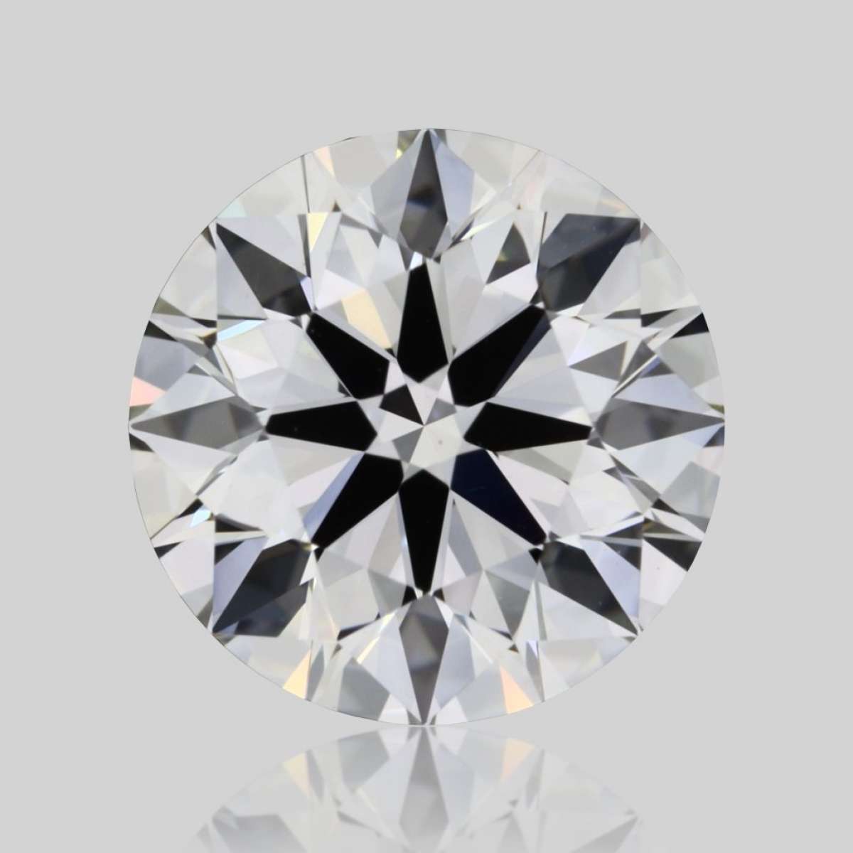 Certified Diamond GIA Carats 1.0 Color F Clarity VVS2  EX  EX  EX Fluorescence FNT Brown No Green No Milky No EyeClean 100%