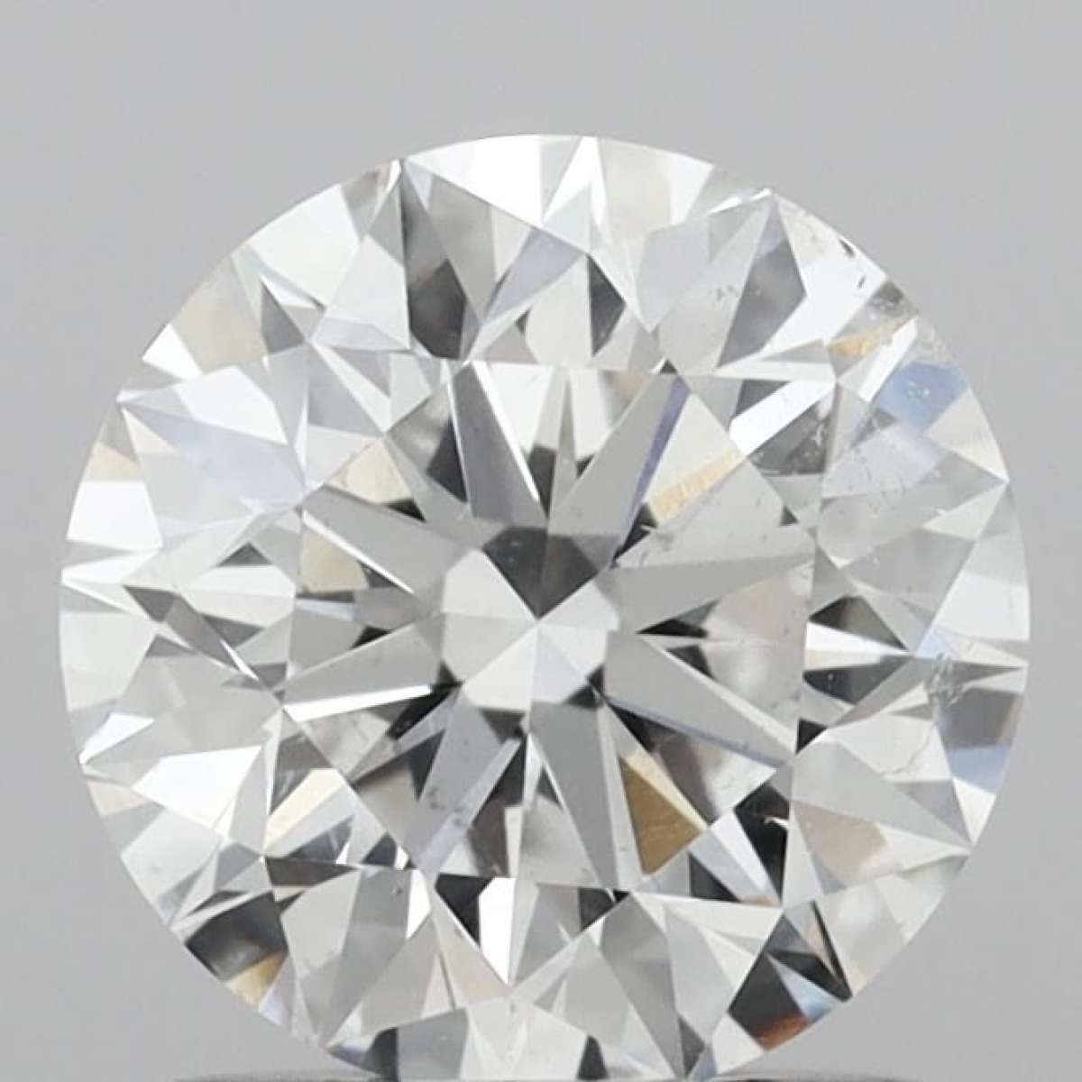 Certified Diamond GIA Carats 1.01 Color F Clarity SI2  EX  EX  EX Fluorescence NON Brown No Milky No EyeClean 100%
