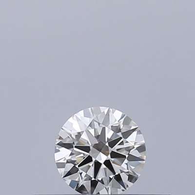 Certified Diamond IGI Carats 0.18 Color F Clarity VVS1  EX  EX  EX Fluorescence NON Brown No Milky No EyeClean 100%