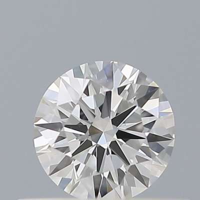 Certified Diamond GIA Carats 0.32 Color G Clarity VVS2  EX  EX  EX Fluorescence NON Brown No Milky No EyeClean 100%