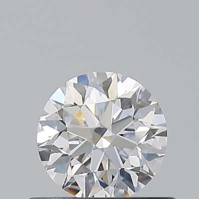 Certified Diamond GIA Carats 0.53 Color D Clarity VVS1  EX  EX  EX Fluorescence MED Brown No Green No Milky No EyeClean 100%