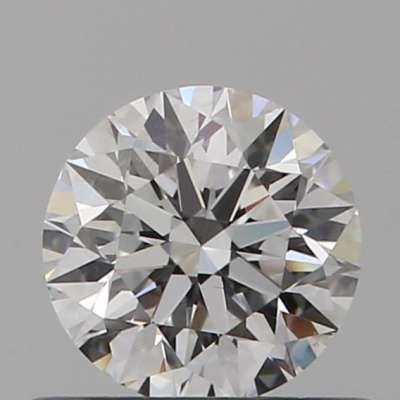 Certified Diamond GIA Carats 0.5 Color E Clarity VVS2  EX  EX  EX Fluorescence NON Brown No Green No Milky No EyeClean 100%