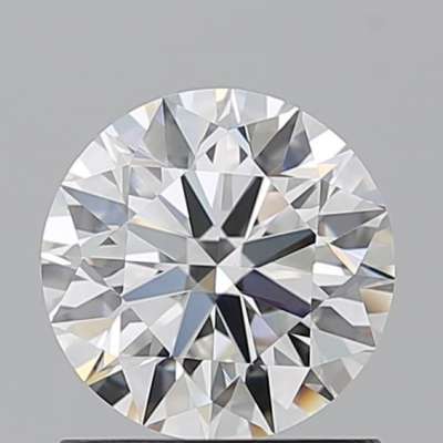 Certified Diamond GIA Carats 1.04 Color H Clarity VVS1  EX  EX  EX Fluorescence FNT Brown No Milky No EyeClean 100%