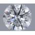 Certified Diamond GIA Carats 0.18 Color H Clarity VVS2  EX  EX  EX Fluorescence NON Brown No Green No Milky No EyeClean 100%