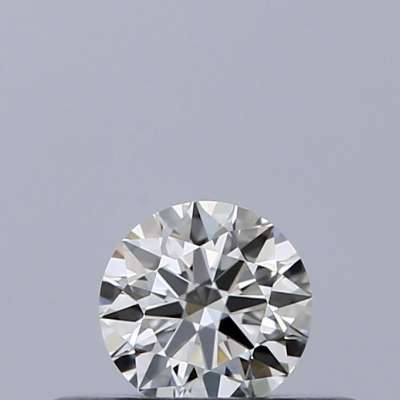 Certified Diamond IGI Carats 0.2 Color F Clarity IF  EX  EX  EX Fluorescence NON Brown No Milky No EyeClean 100%