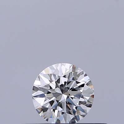 Certified Diamond GIA Carats 0.25 Color D Clarity VVS1  EX  EX  EX Fluorescence FNT Brown No Green No Milky No EyeClean 100%