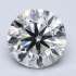 Certified Diamond GIA Carats 1.9 Color G Clarity SI2  VG  EX  EX Fluorescence FNT Brown No Green No Milky No EyeClean 100%
