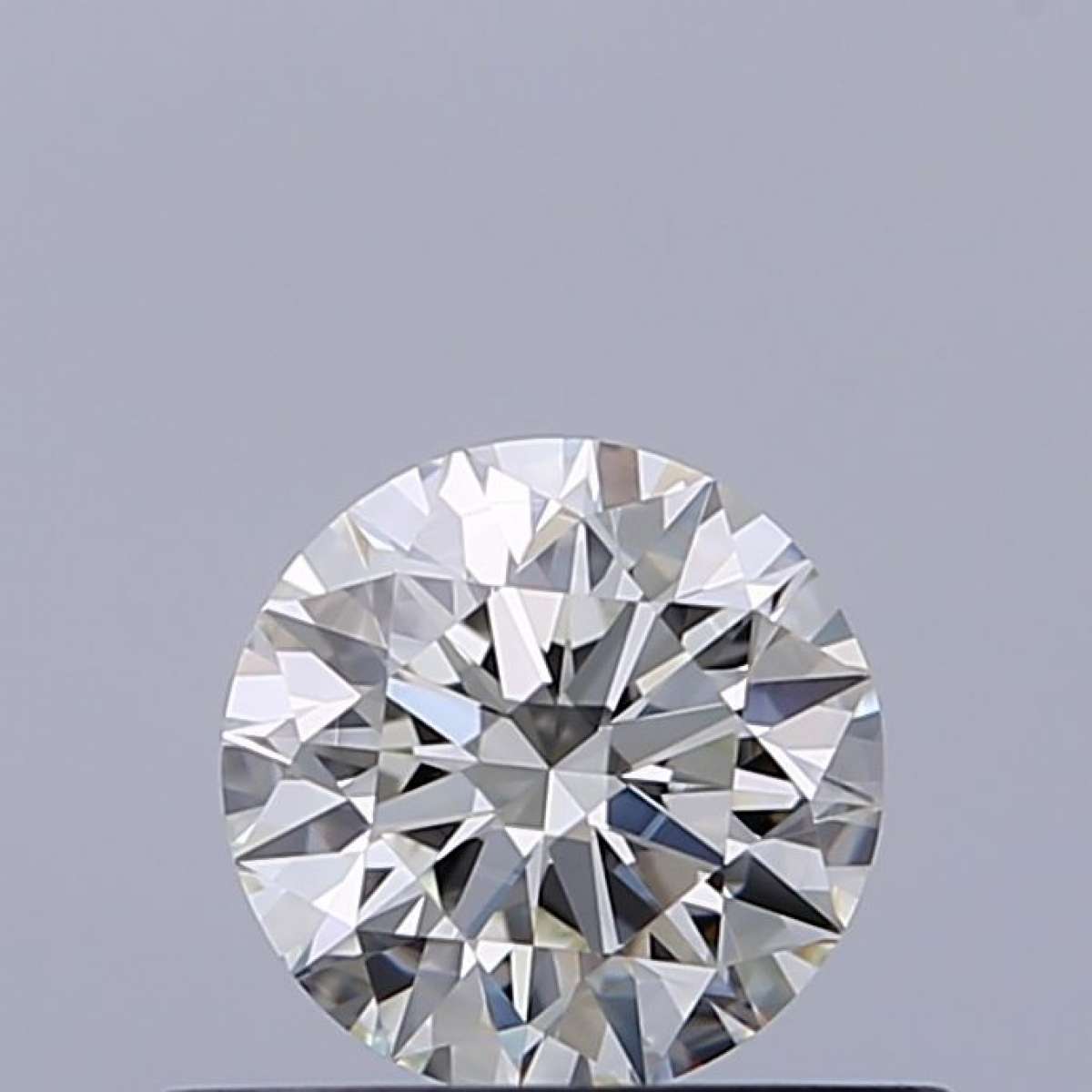 Certified Diamond IGI Carats 0.45 Color H Clarity VVS2  EX  EX  EX Fluorescence NON Brown No Milky No EyeClean 100%