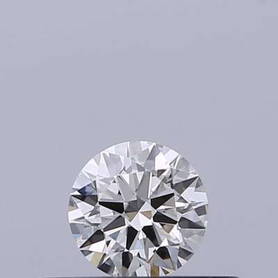 Certified Diamond GIA Carats 0.25 Color F Clarity IF  EX  EX  EX Fluorescence NON Brown No Milky No EyeClean 100%