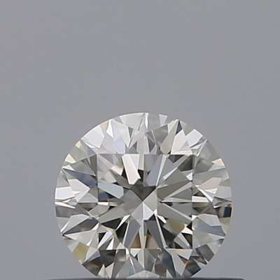 Certified Diamond IGI Carats 0.41 Color H Clarity IF  EX  EX  EX Fluorescence NON Brown No Milky No EyeClean 100%