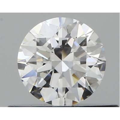 Certified Diamond GIA Carats 0.37 Color E Clarity VVS2  EX  EX  EX Fluorescence FNT Brown No Green No Milky No EyeClean 100%