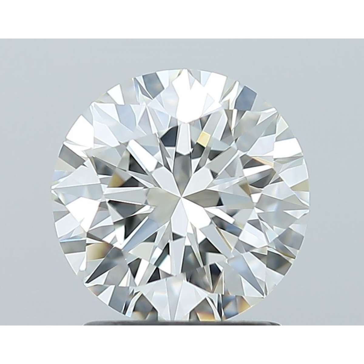 Certified Diamond HRD Carats 1.63 Color H Clarity VVS1  EX  EX  EX Fluorescence NON Brown No Green No Milky No EyeClean 100%