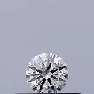 Certified Diamond IGI Carats 0.18 Color F Clarity VVS2  EX  EX  EX Fluorescence NON Brown No Milky No EyeClean 100%