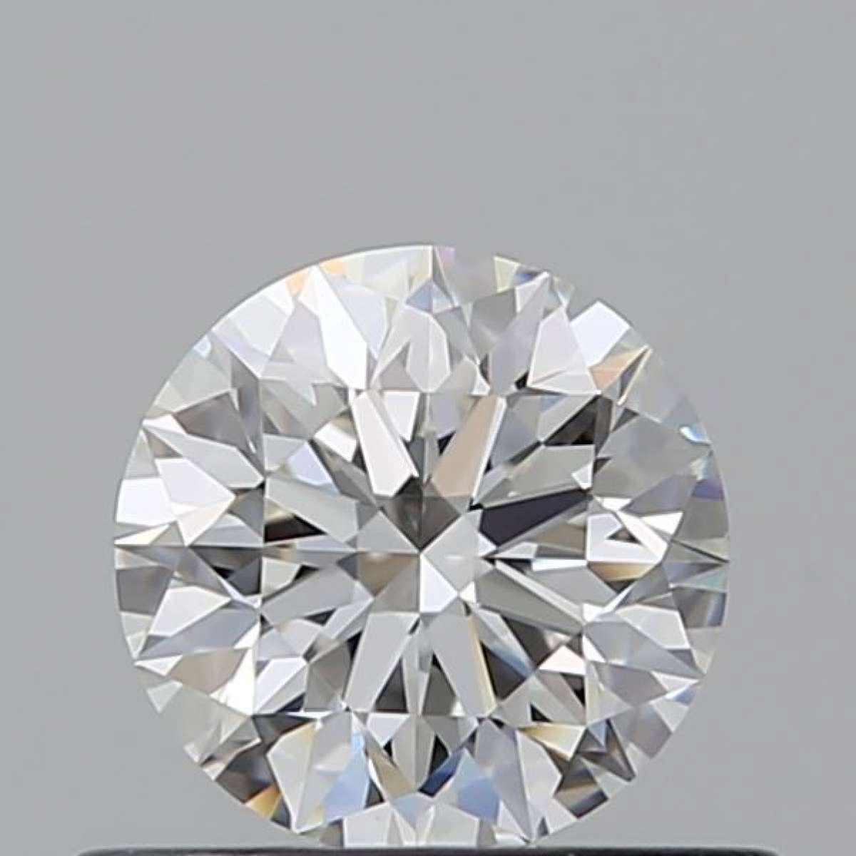 Certified Diamond GIA Carats 0.52 Color F Clarity VVS2  EX  EX  EX Fluorescence FNT Brown No Green No Milky No EyeClean 100%