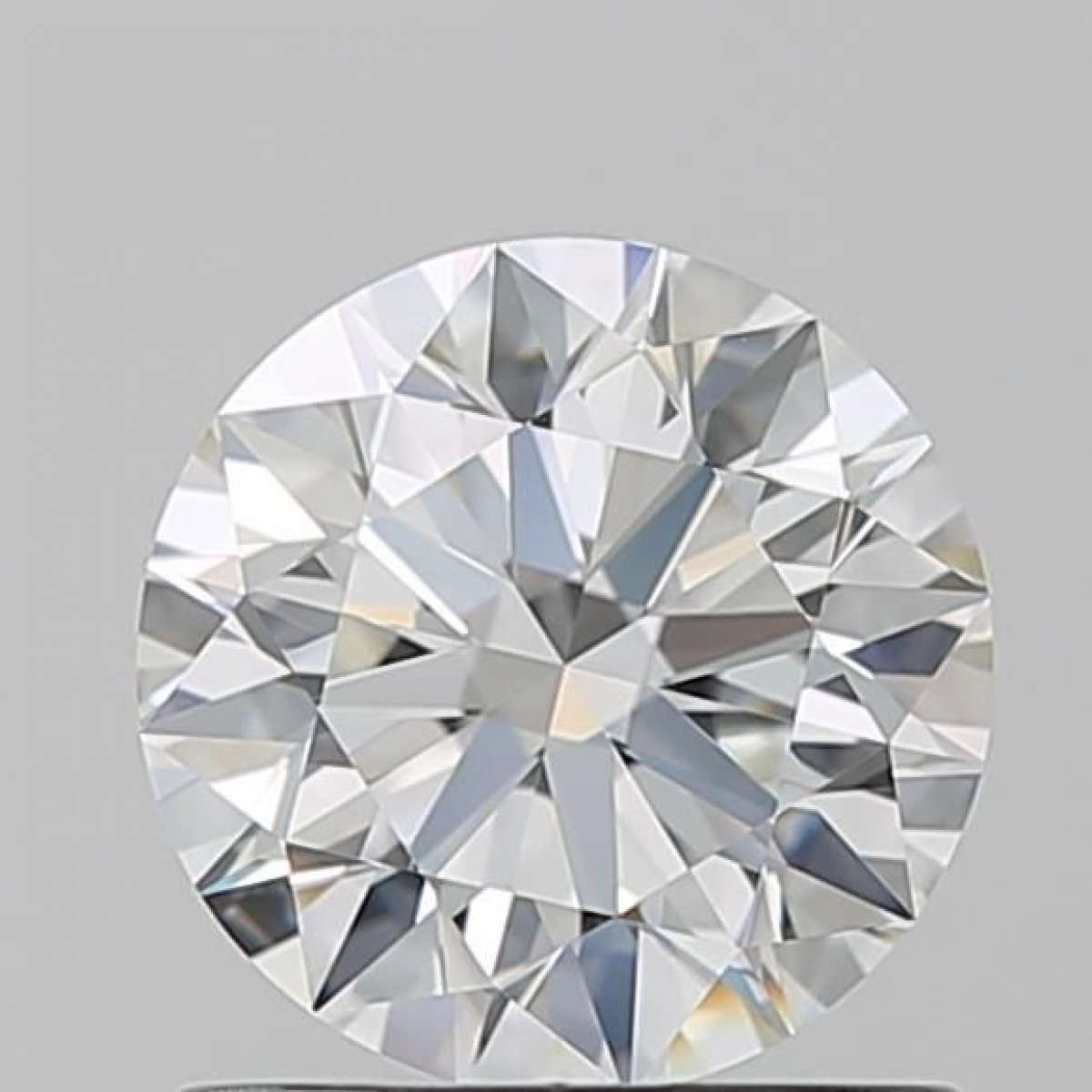 Certified Diamond GIA Carats 1.01 Color H Clarity VVS2  EX  EX  EX Fluorescence NON Brown No Milky No EyeClean 100%