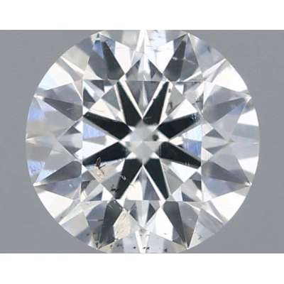 Certified Diamond IGI Carats 0.31 Color F Clarity SI1  EX  VG  VG Fluorescence FNT Brown No Green No Milky No EyeClean 100%