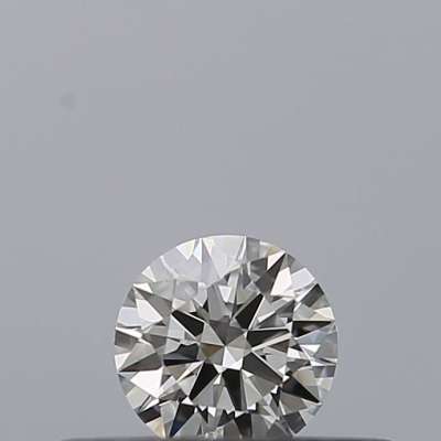 Certified Diamond GIA Carats 0.18 Color G Clarity VVS2  EX  EX  EX Fluorescence NON Brown No Milky No EyeClean 100%