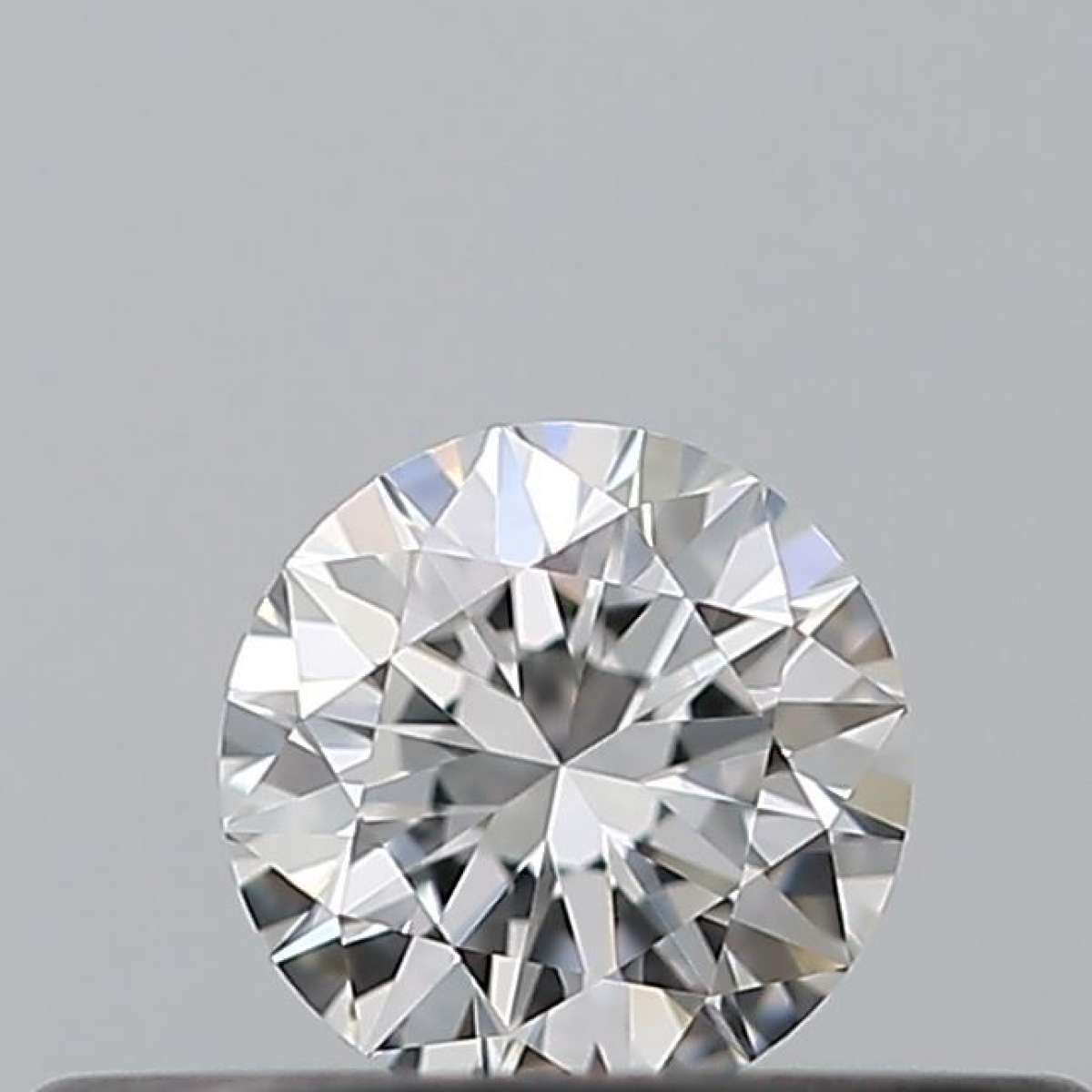 Certified Diamond IGI Carats 0.18 Color F Clarity VVS1  VG  EX  EX Fluorescence NON Brown No Milky No EyeClean 100%