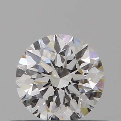 Certified Diamond IGI Carats 0.4 Color E Clarity VS2  EX  EX  EX Fluorescence NON Brown No Green No Milky No EyeClean 100%