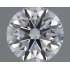 Certified Diamond GIA Carats 0.53 Color D Clarity VVS2  EX  EX  EX Fluorescence FNT Brown No Green No Milky No EyeClean 100%