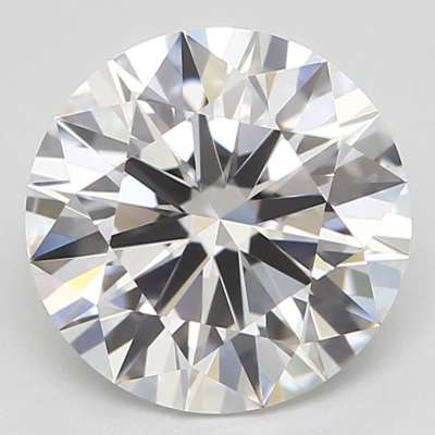 Certified Diamond GIA Carats 1.3 Color E Clarity VVS2  EX  EX  EX Fluorescence NON Brown No Green No Milky No EyeClean 100%