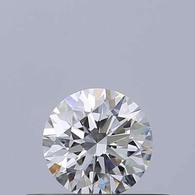 Certified Diamond GIA Carats 0.33 Color F Clarity VVS1  EX  EX  EX Fluorescence MED Brown No Milky No EyeClean 100%