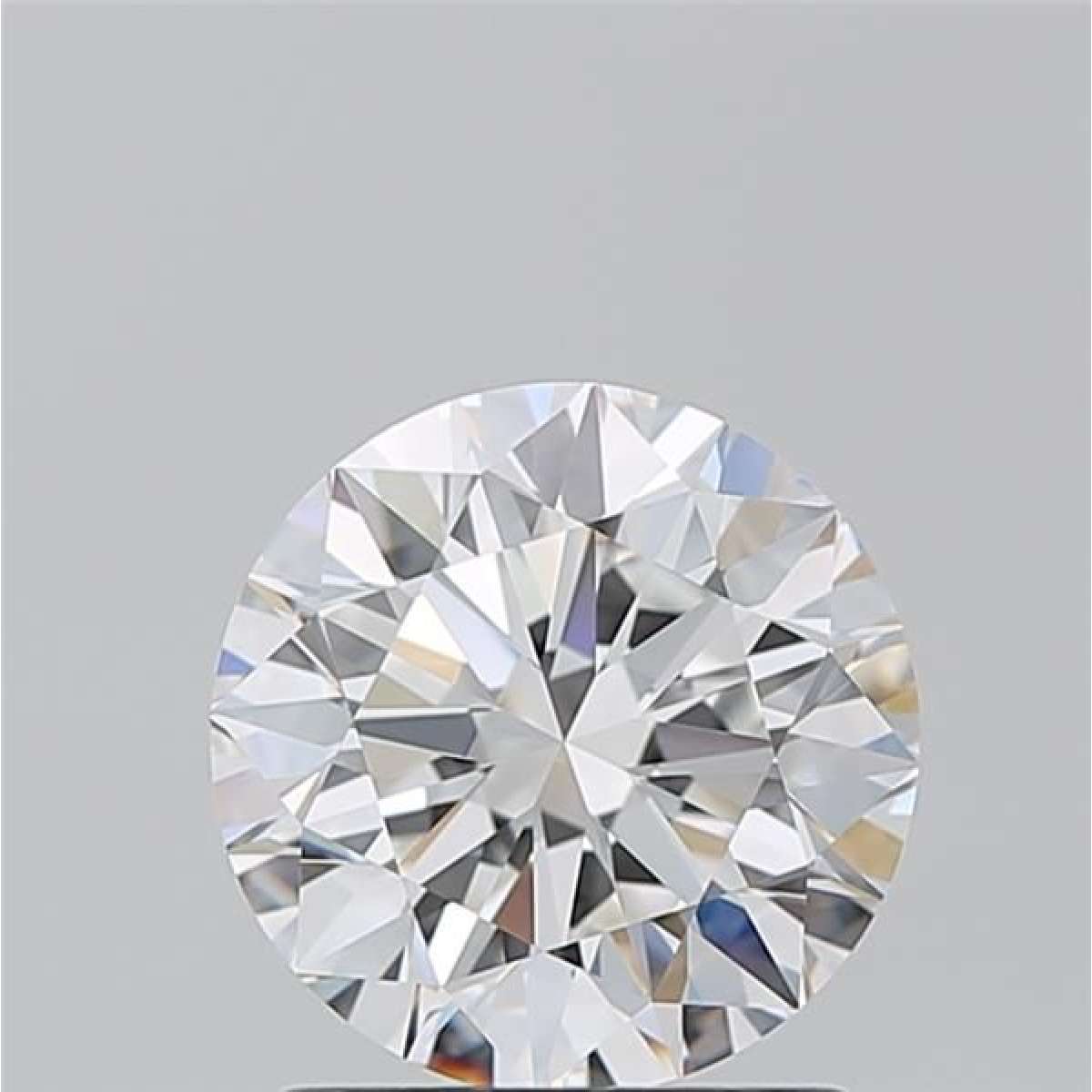 Certified Diamond GIA Carats 1.57 Color E Clarity VVS1  EX  EX  EX Fluorescence FNT Brown No Green No Milky No EyeClean 100%