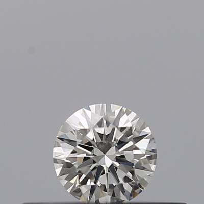 Diamante Certificato GIA Carati 0.18 Colore H Purezza VVS1  EX  EX  EX Fluorescenza NON Brown No Milky No EyeClean 100%