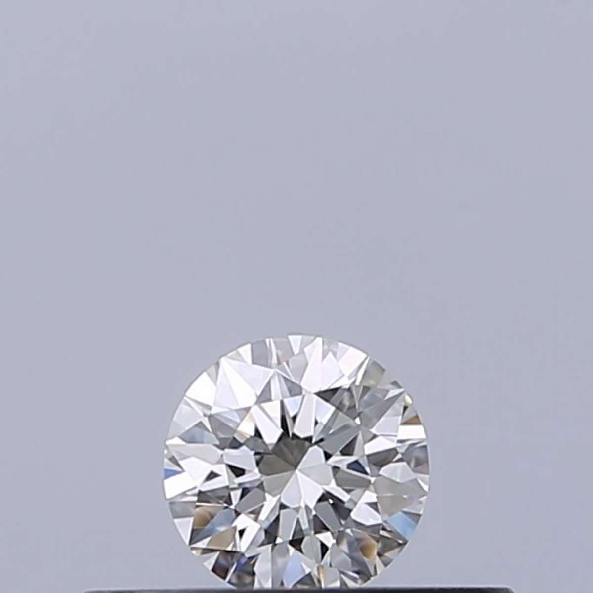 Certified Diamond IGI Carats 0.18 Color F Clarity VVS2  EX  EX  EX Fluorescence NON Brown No Milky No EyeClean 100%