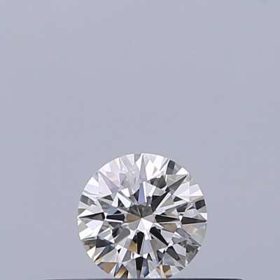 Certified Diamond IGI Carats 0.19 Color G Clarity VVS1  EX  EX  EX Fluorescence NON Brown No Milky No EyeClean 100%
