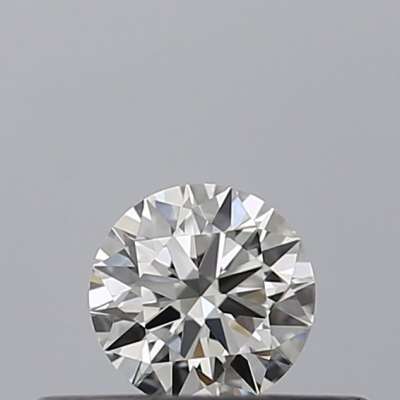 Certified Diamond IGI Carats 0.19 Color F Clarity IF  EX  EX  EX Fluorescence NON Brown No Milky No EyeClean 100%