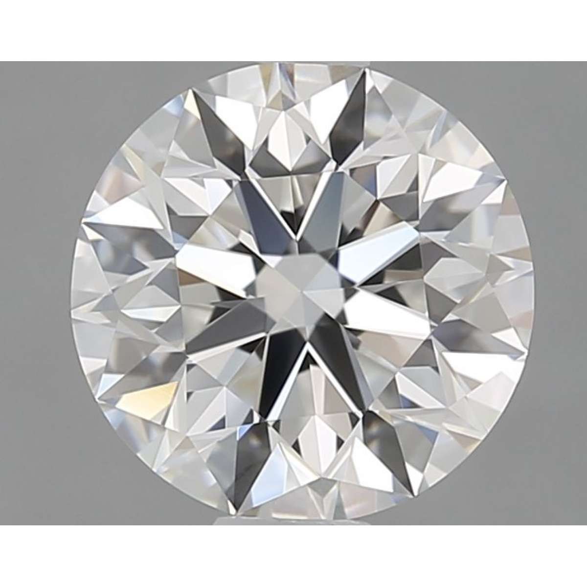 Certified Diamond GIA Carats 1.3 Color F Clarity VVS2  EX  EX  EX Fluorescence NON Brown No Milky No EyeClean 100%
