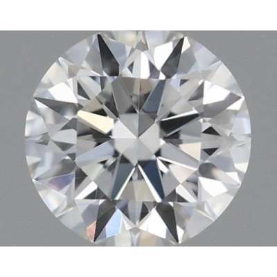 Certified Diamond GIA Carats 0.18 Color G Clarity VVS2  EX  EX  EX Fluorescence NON Brown No Green No Milky No EyeClean 100%