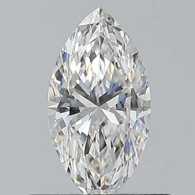Certified Diamond GIA Carats 0.5 Color F Clarity VVS1  -  EX  EX Fluorescence NON Brown No Green No Milky No EyeClean 100%