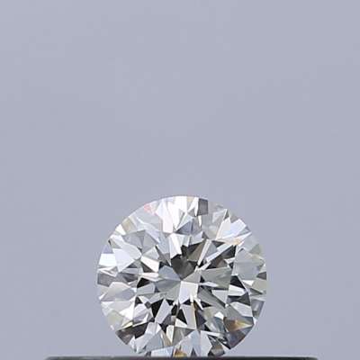 Certified Diamond IGI Carats 0.18 Color F Clarity VVS1  EX  EX  EX Fluorescence NON Brown No Milky No EyeClean 100%
