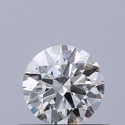 Diamante Certificato GIA Carati 0.5 Colore F Purezza VVS1  EX  EX  EX Fluorescenza NON Brown No Milky No EyeClean 100%